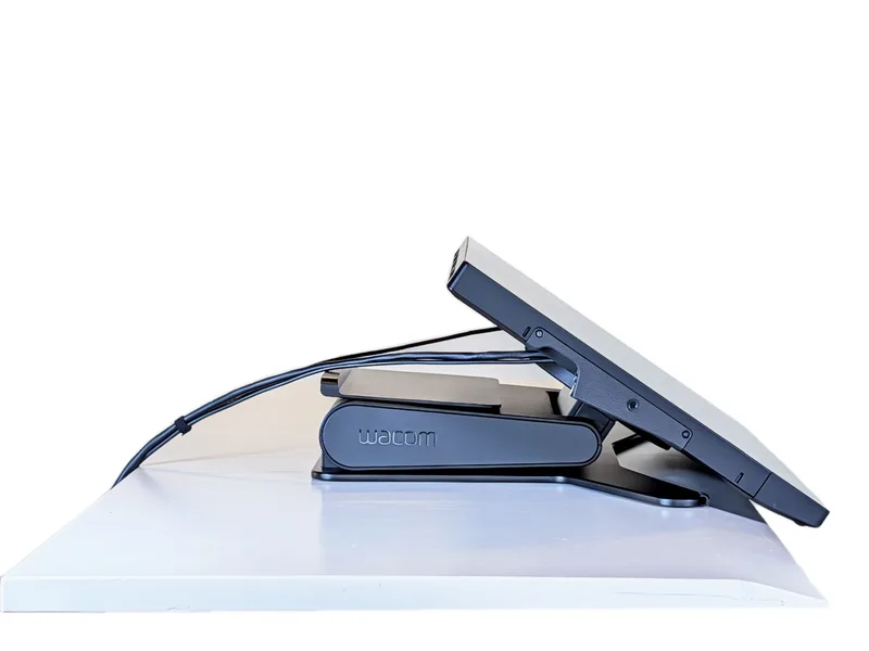 Wacom Cintiq Pro 27 Stand in its lowest position